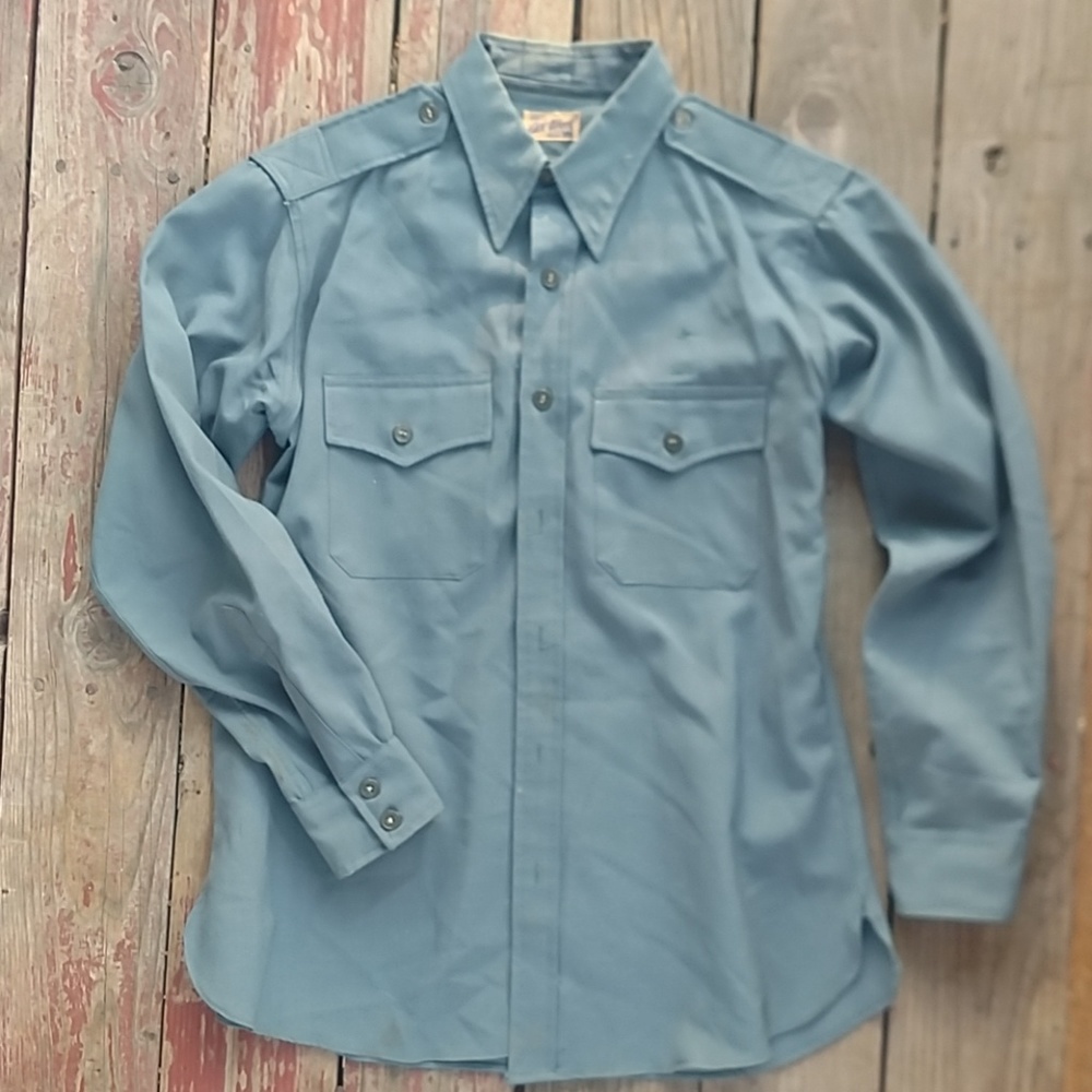 Vintage military style shirt